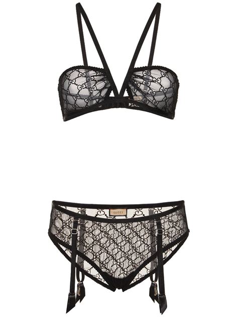 gucci bones corset|Gucci bra and panty set.